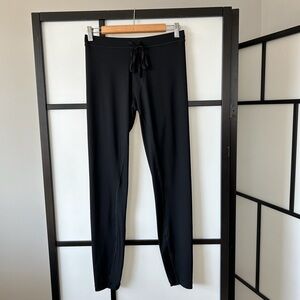 ALO Yoga Black Drawstring Leggings
